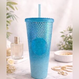 Starbucks Iridescent Blue Tumbler with Lid